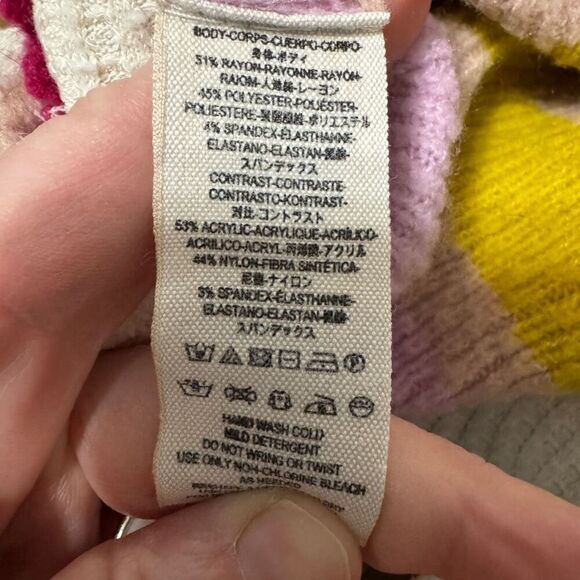 We the Free Susie Swit Bell Sleeve Sweater Poncho oversized small - Picture 8 of 8